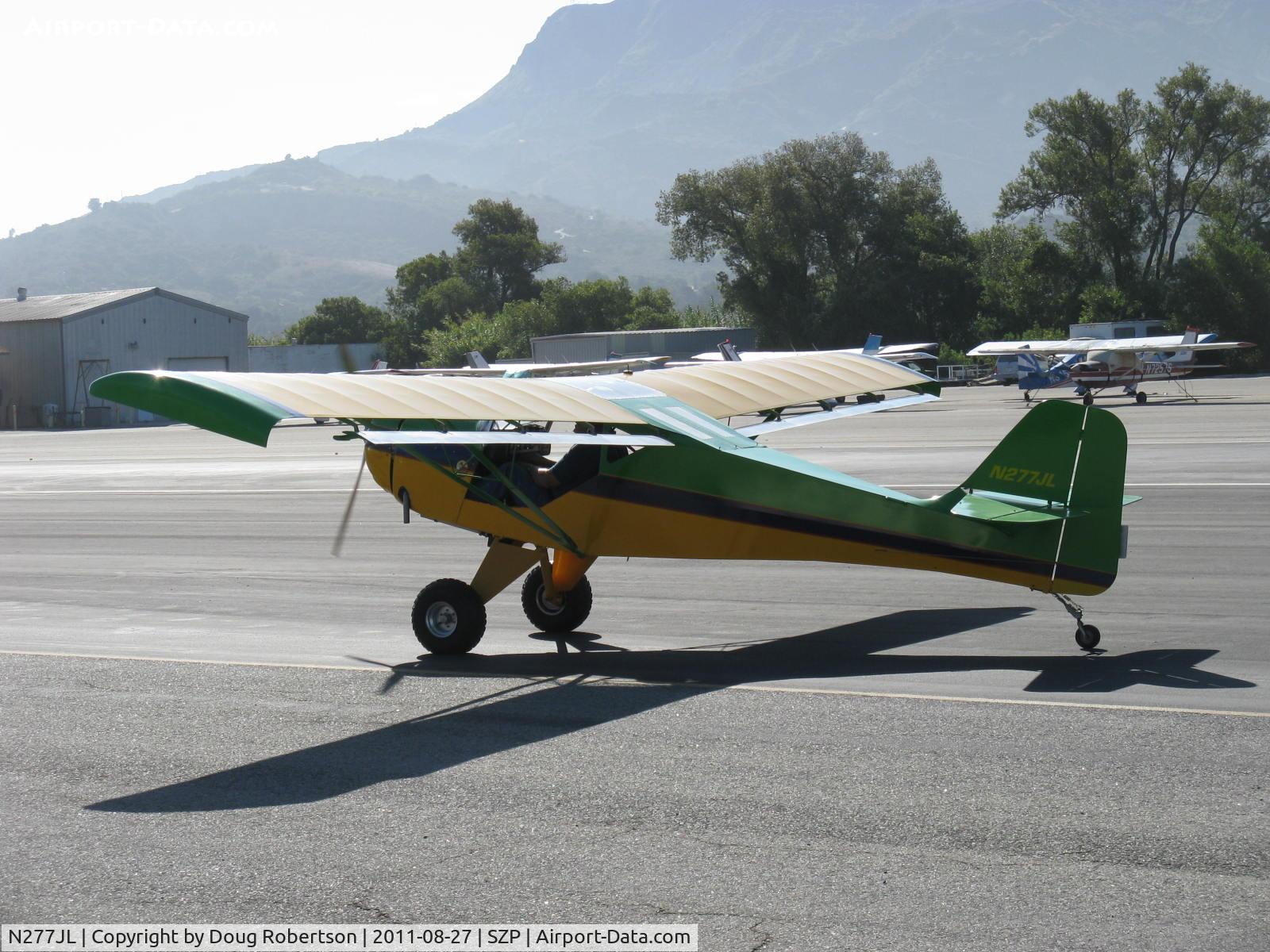 N277JL, 1991 Denney Kitfox Model 1 C/N 122, 1991 Lawrence KITFOX, Rotax, taxi