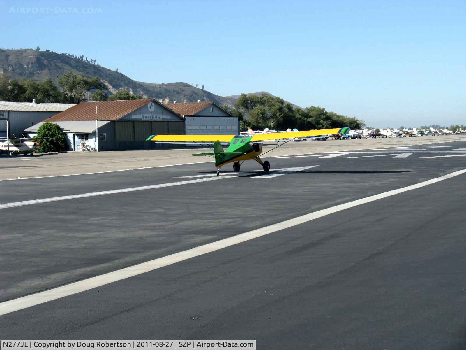 N277JL, 1991 Denney Kitfox Model 1 C/N 122, 1991 Lawrence KITFOX, Rotax, takeoff roll Rwy 22