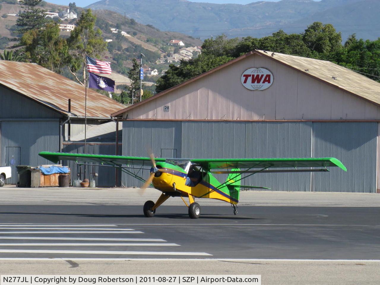 N277JL, 1991 Denney Kitfox Model 1 C/N 122, 1991 Lawrence KITFOX, Rotax, taking the active