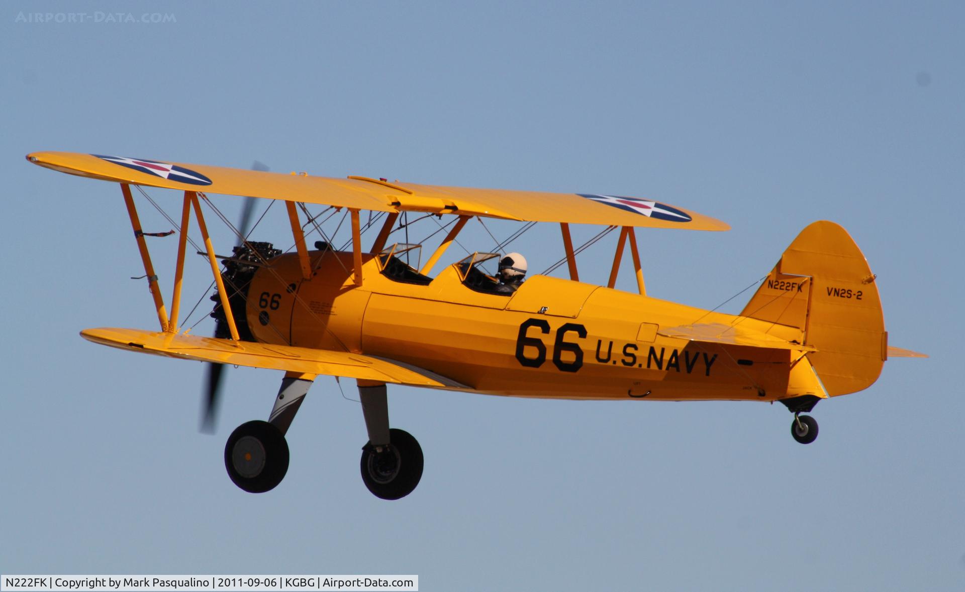 N222FK, 1943 Boeing A75 C/N 75-4559, Stearman