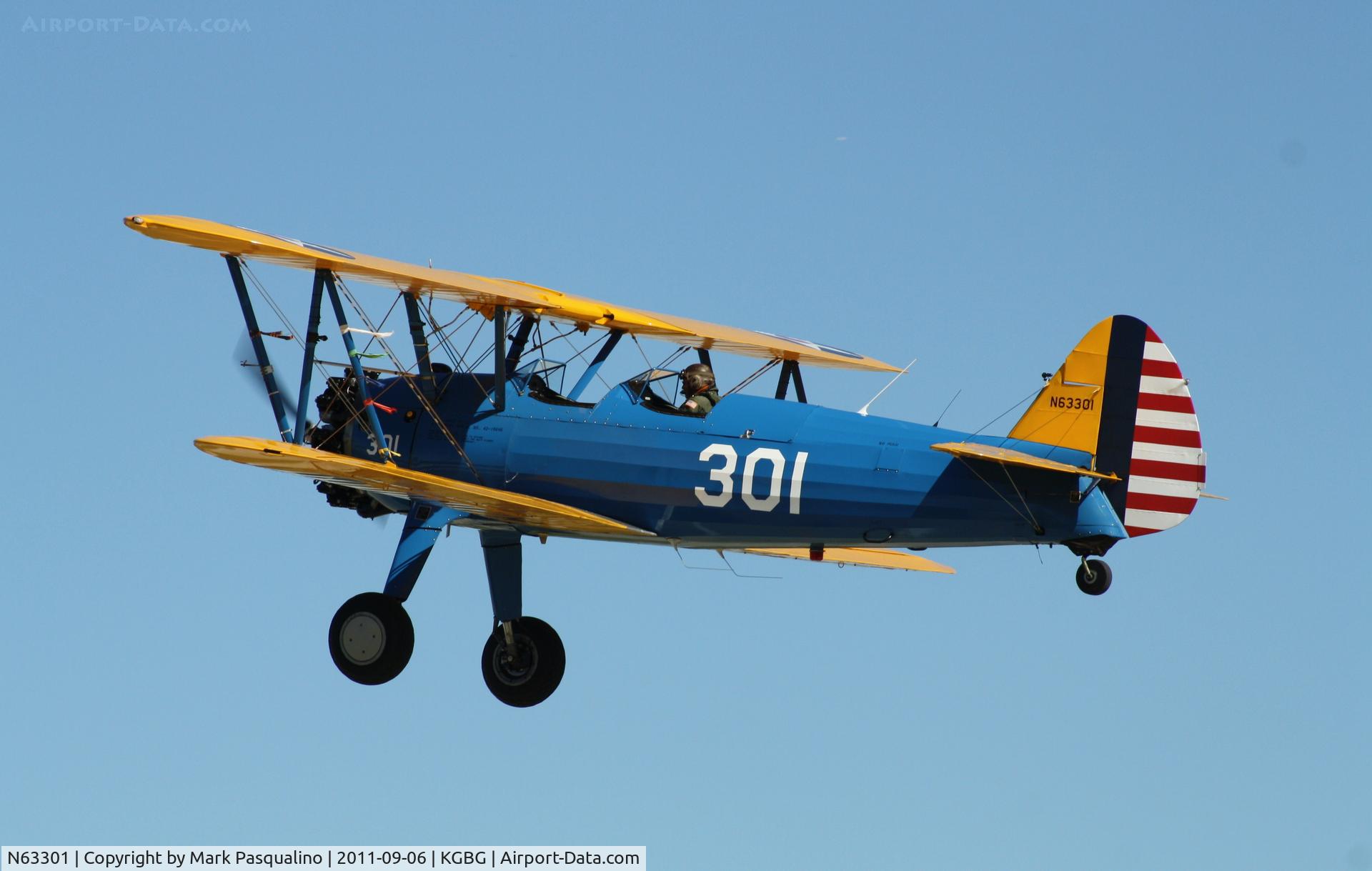 N63301, 1942 Boeing 75 C/N 75-3835, Stearman