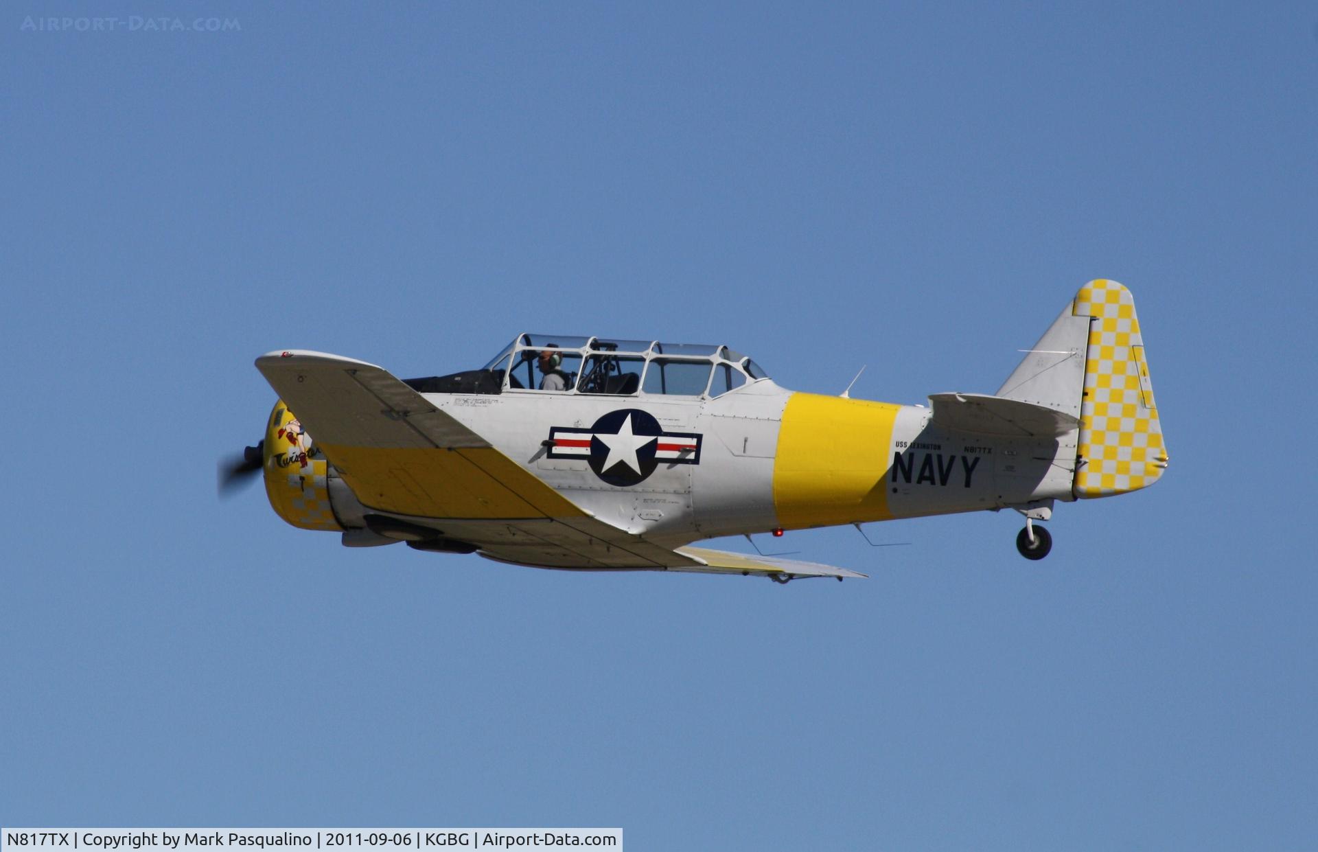 N817TX, 1942 North American AT-6D Texan C/N 88-18022 (42-86241), North American AT-6D