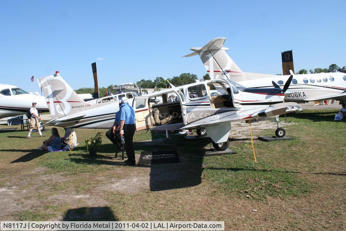 N8117J, 2011 Hawker Beechcraft Corp G36 Bonanza C/N E-3947, Beech G36