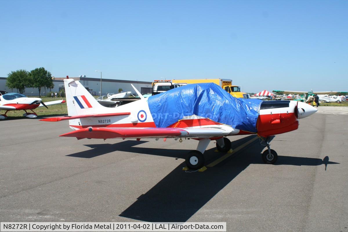 N8272R, 1972 Scottish Aviation Sk.61E Bulldog C/N BH100/164, Scottish Bulldog with storm damage from 3/31/11