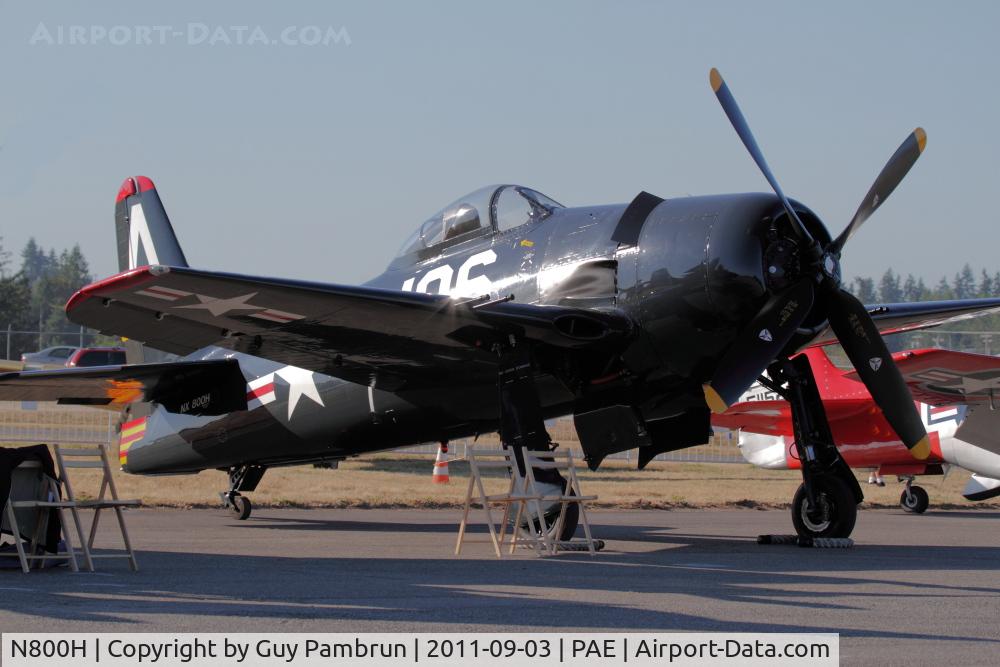 N800H, 1949 Grumman F8F-2 (G58) Bearcat C/N D.1126, Historic Flight Foundation Vintage Aircraft Weekend