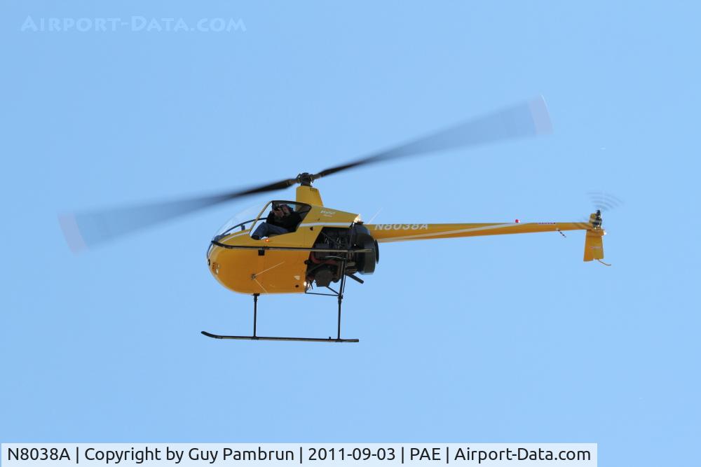 N8038A, 1989 Robinson R22 BETA C/N 1025, Historic Flight Foundation Vintage Aircraft Weekend