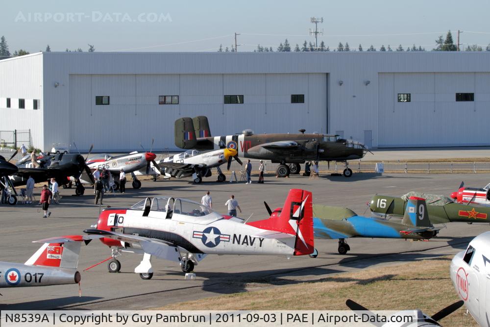 N8539A, 1950 North American T-28D Trojan C/N 174-165 (51-3627), Historic Flight Foundation Vintage Aircraft Weekend