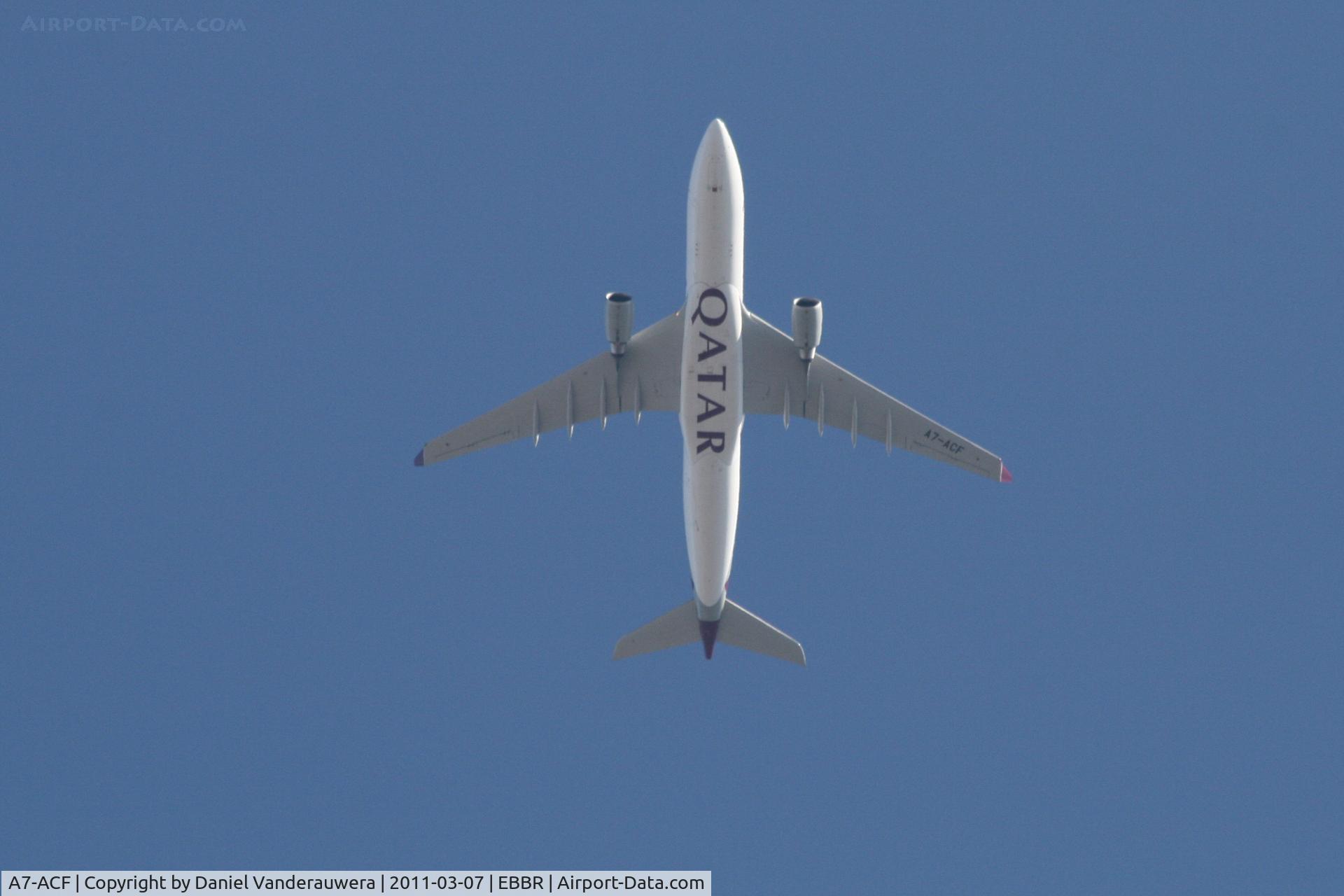 A7-ACF, 2004 Airbus A330-202 C/N 638, Flight QR941 on approach to RWY 02