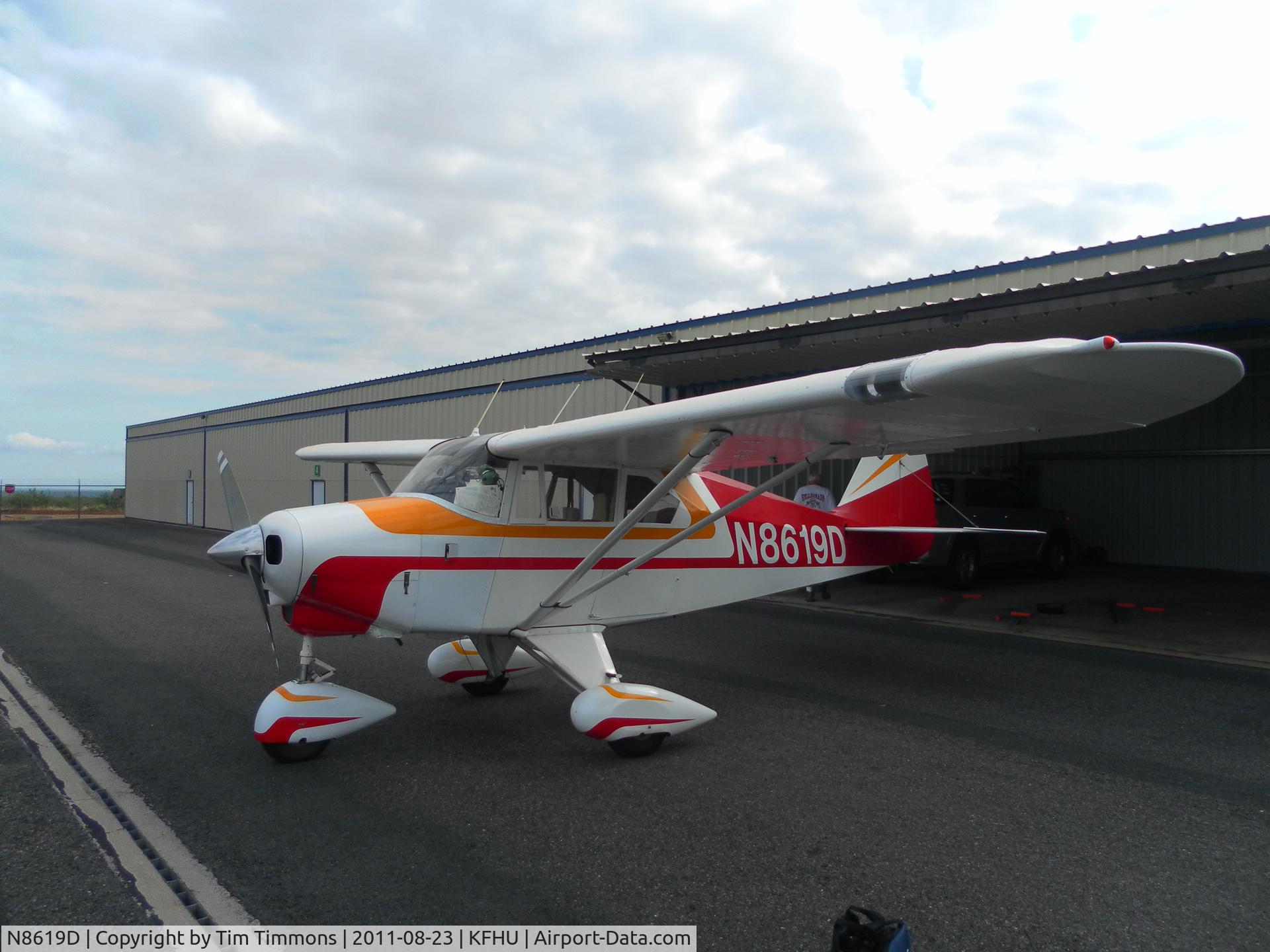 N8619D, 1957 Piper PA-22-160 Tri Pacer C/N 22-5822, Libby Airfield