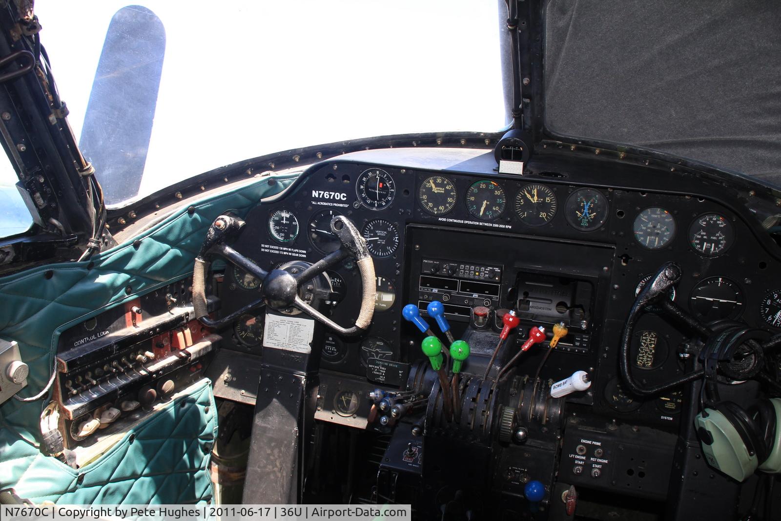 N7670C, 1945 Lockheed PV-2 Harpoon C/N 15-1438, N7670C Harpoon at Heber Valley, UT.  Thanks to the owner for his hospitality!