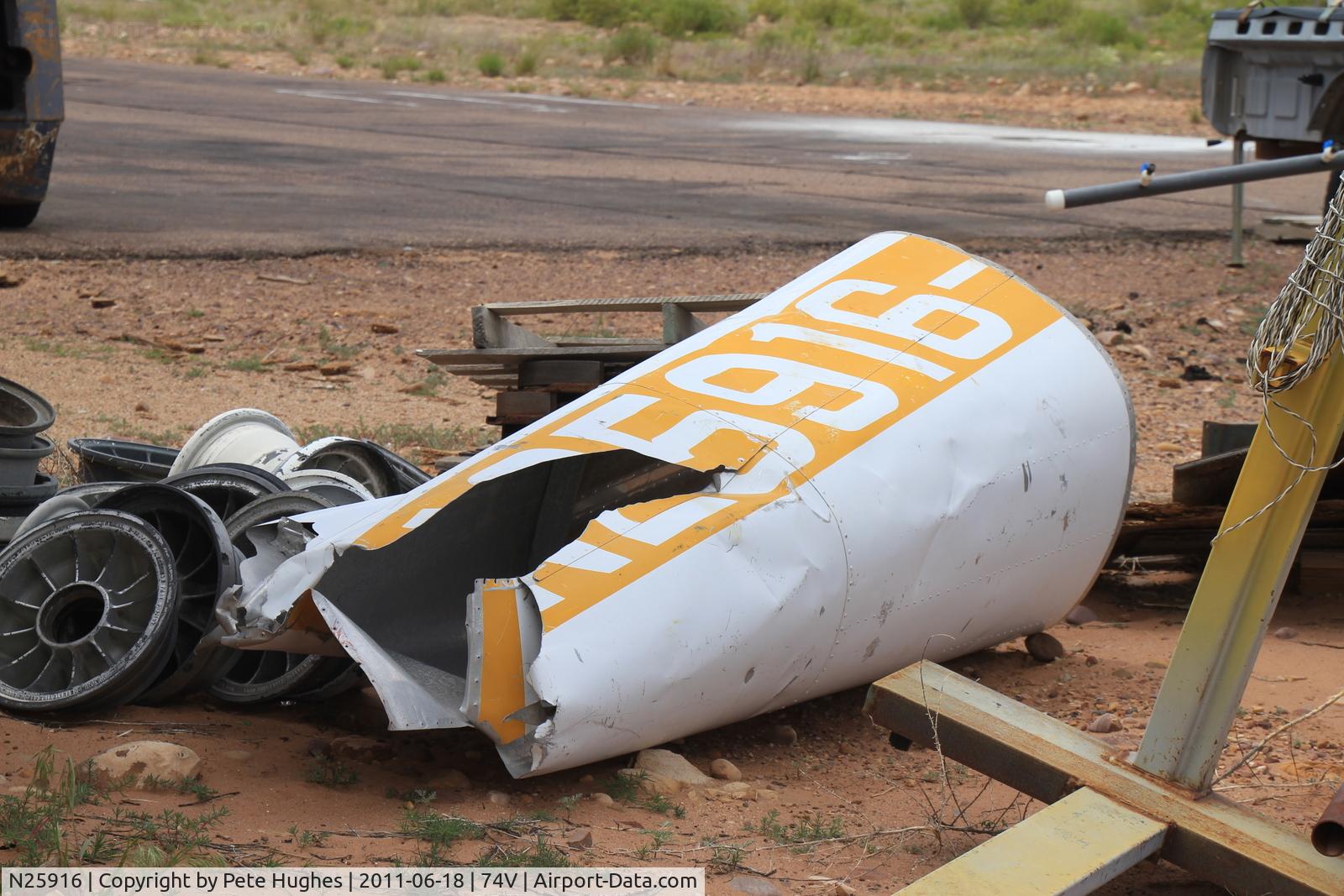 N25916, Cessna 152 C/N 15280855, N25916 Cessna 152 cn 15280885 remains at Roosevelt, UT