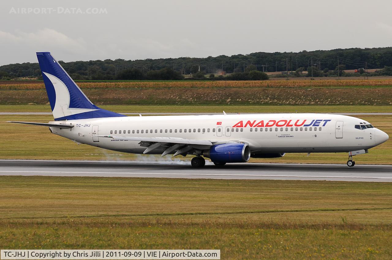 TC-JHJ, 2005 Boeing 737-86Q C/N 30296, Anadolu Jet
