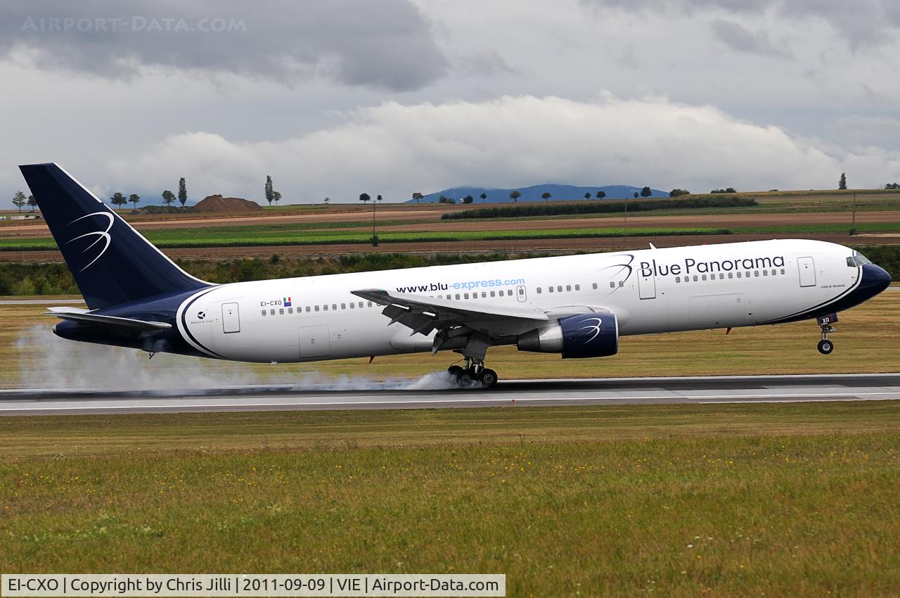 EI-CXO, 1996 Boeing 767-3G5/ER C/N 28111, Blue Panorama