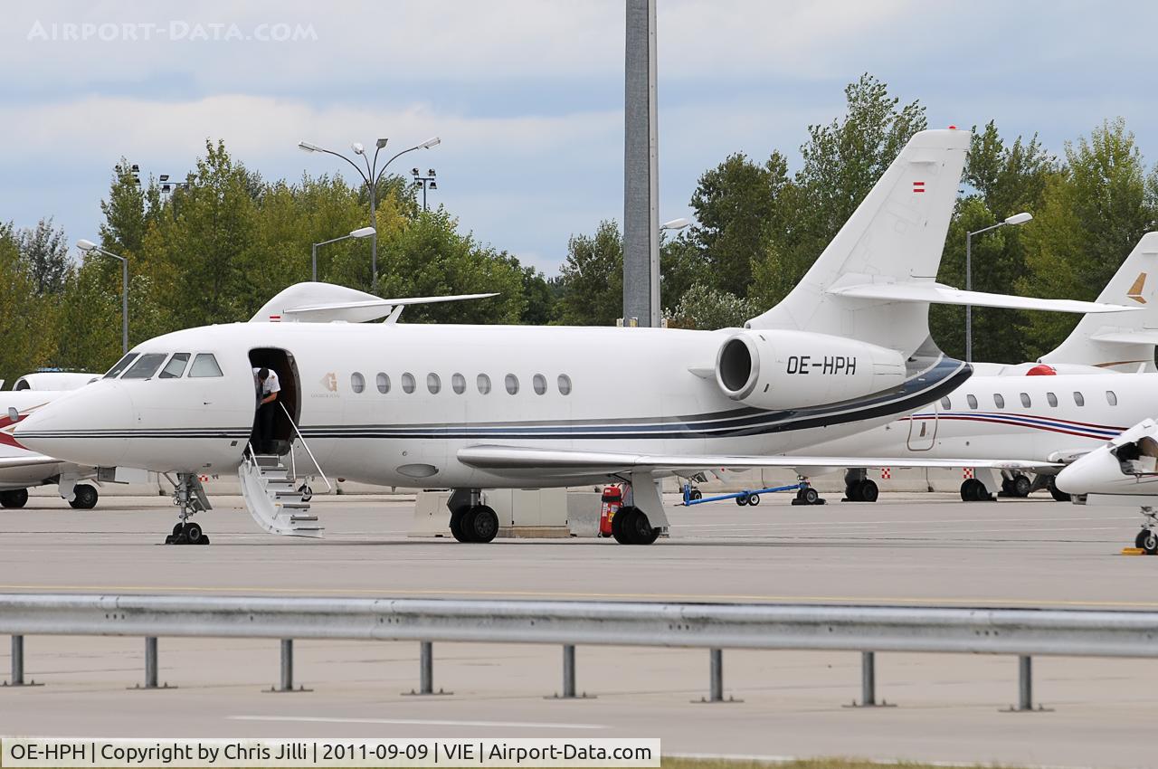 OE-HPH, 2003 Dassault Falcon 2000 C/N 209, Goldeck Flug