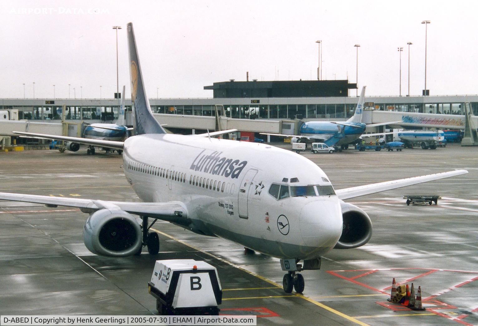 D-ABED, 1991 Boeing 737-330 C/N 25215, Lufthansa