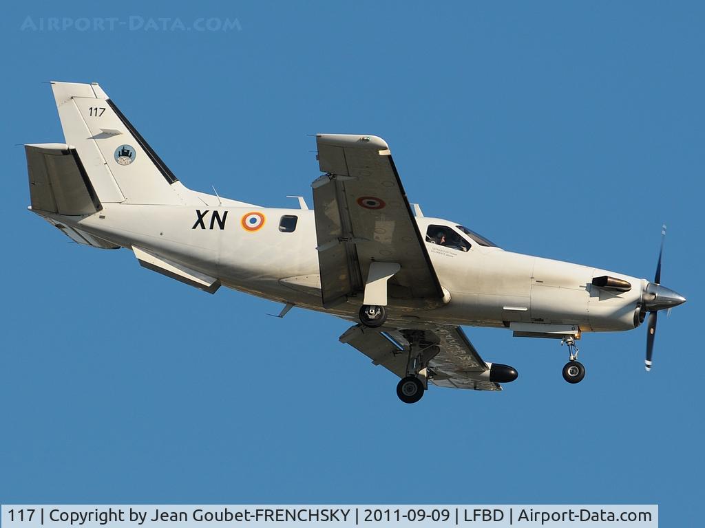 117, Socata TBM-700A C/N 117, Cotam landing 23