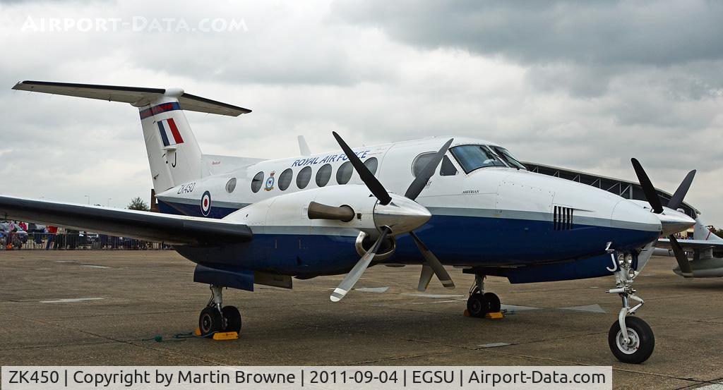 ZK450, 2003 Raytheon B200 King Air C/N BB-1829, A VERY DULL AND RAINY DAY AT DUXFORD