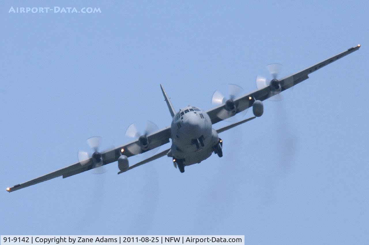 91-9142, Lockheed C-130H Hercules C/N 382-5295, At NAS/JRB Fort Worth