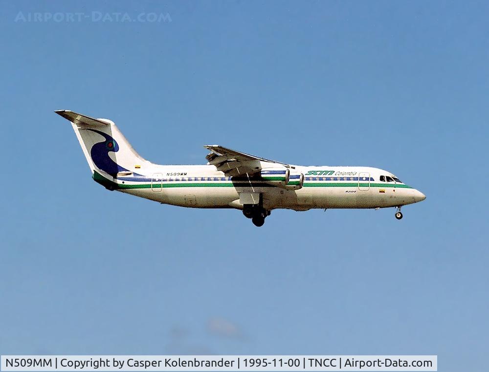 N509MM, 1994 British Aerospace Avro 146-RJ100 C/N E3248, Sam Colombia