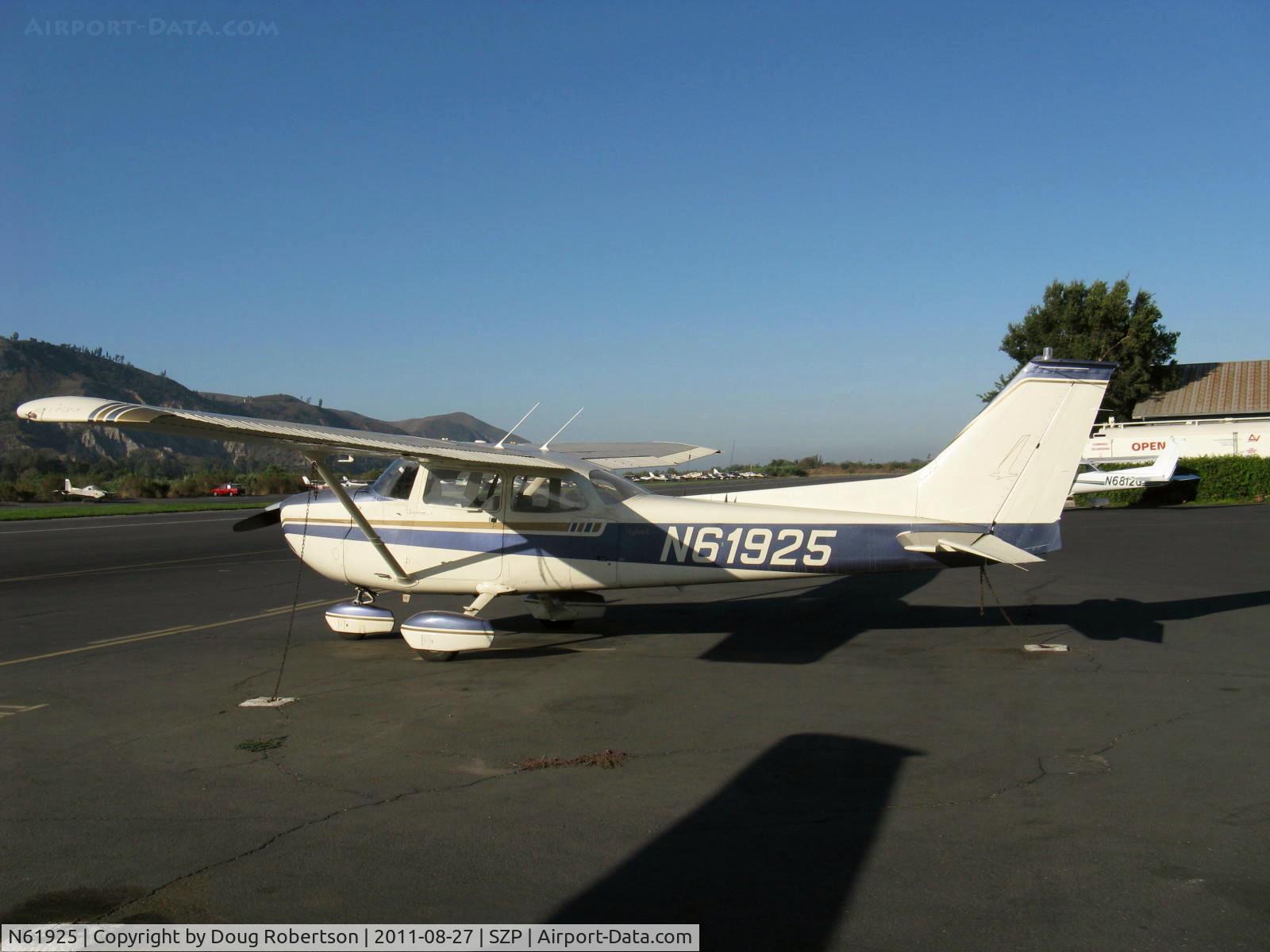 N61925, 1975 Cessna 172M C/N 17264890, 1975 Cessna 172M SKYHAWK, Lycoming O-320-E2D 150 Hp
