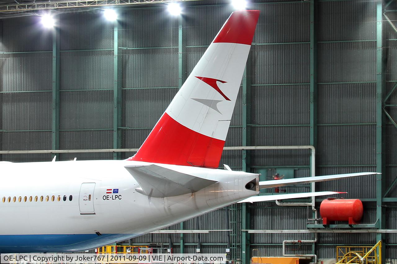 OE-LPC, 2002 Boeing 777-2Z9/ER C/N 29313, Austrian Airlines