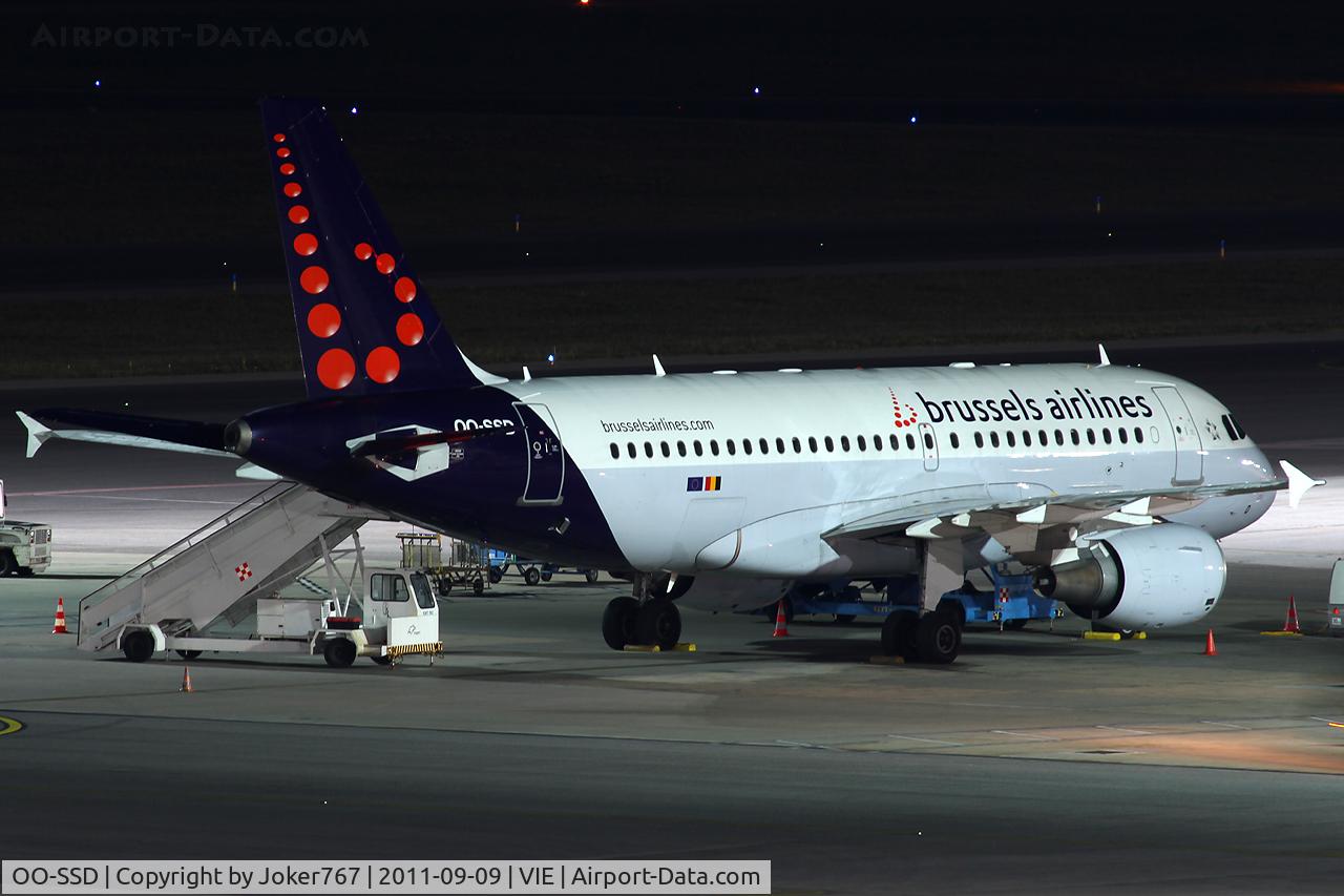 OO-SSD, 1999 Airbus A319-112 C/N 1102, Brussels Airlines