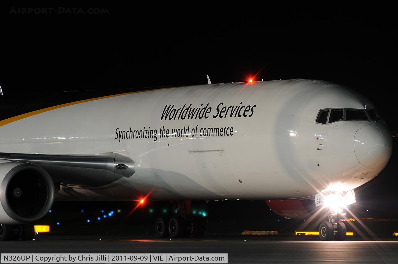 N326UP, 1998 Boeing 767-34AF C/N 27752, UPS - United Parcel Service