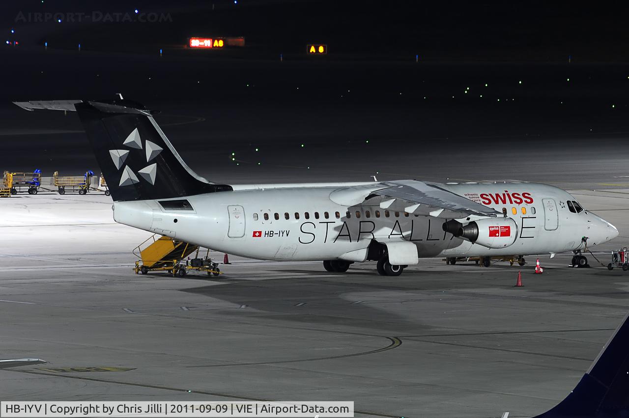 HB-IYV, 2000 British Aerospace Avro 146-RJ100 C/N E3377, Swiss