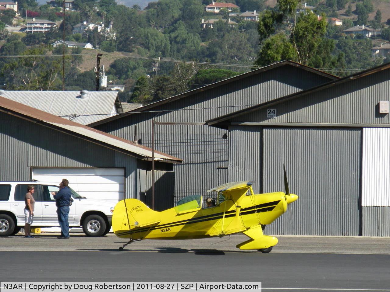 N3AR, 1974 Pitts S-1S Special C/N 10, 1974 Russell PITTS SPECIAL S-1S, Lycoming O&VO-360 180 Hp, taxi