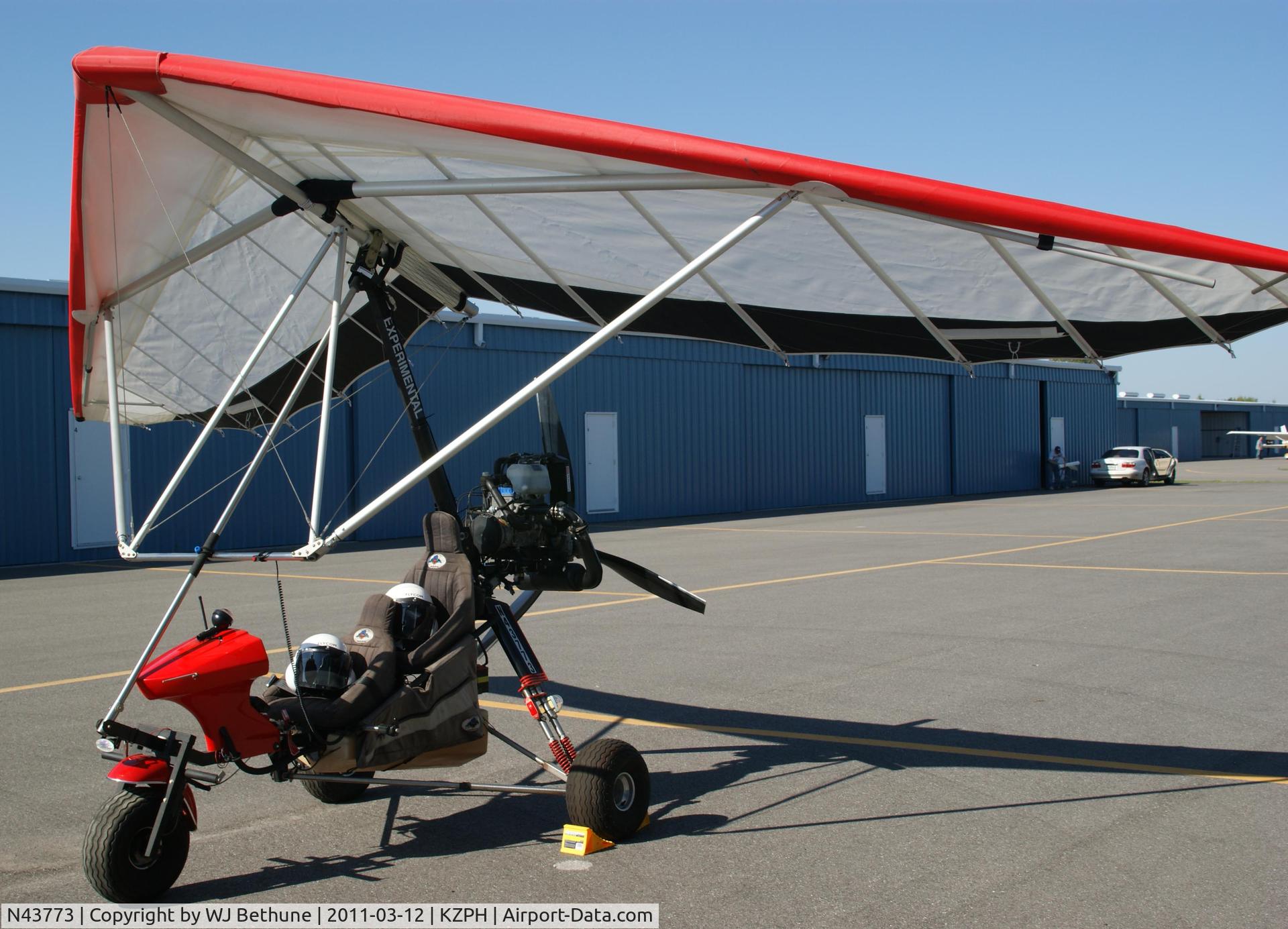 N43773, Trick Trikes Storm C/N TTS001, Trick Trike Storm N43773.