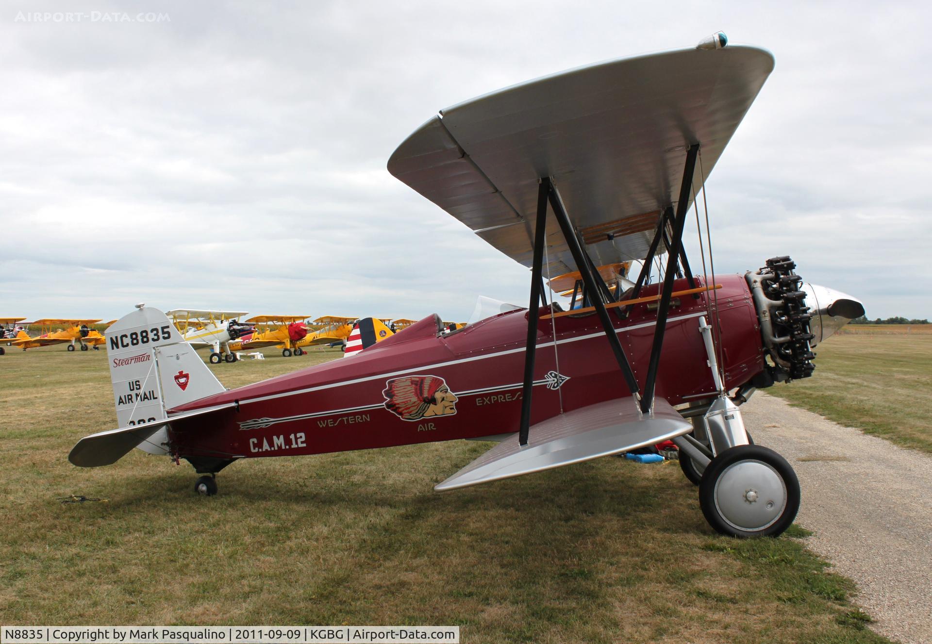 N8835, 1928 Stearman C3-B Sport Commercial C/N 241, Stearman C3-B