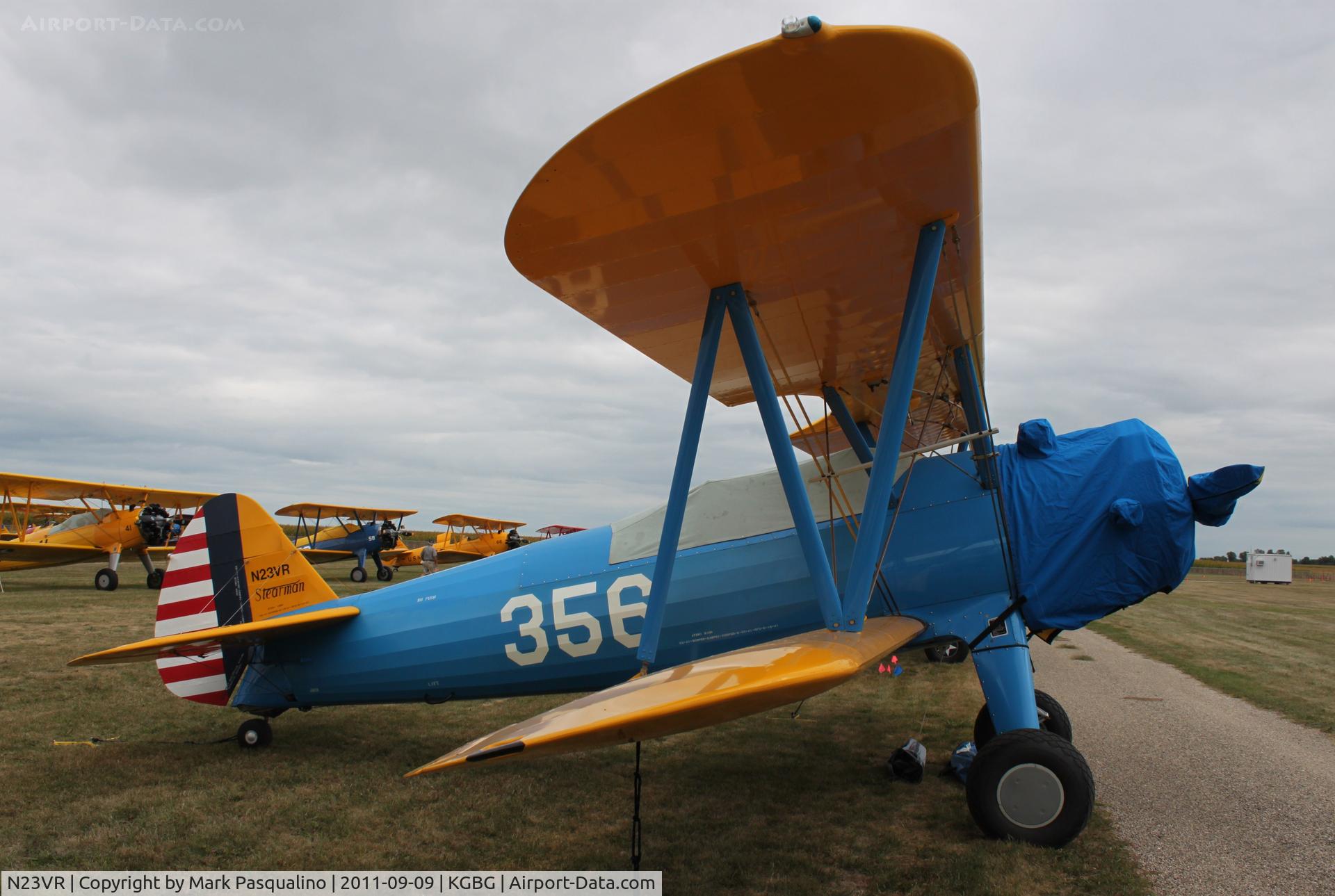 N23VR, Boeing A75N1(PT17) C/N 75-435, Stearman