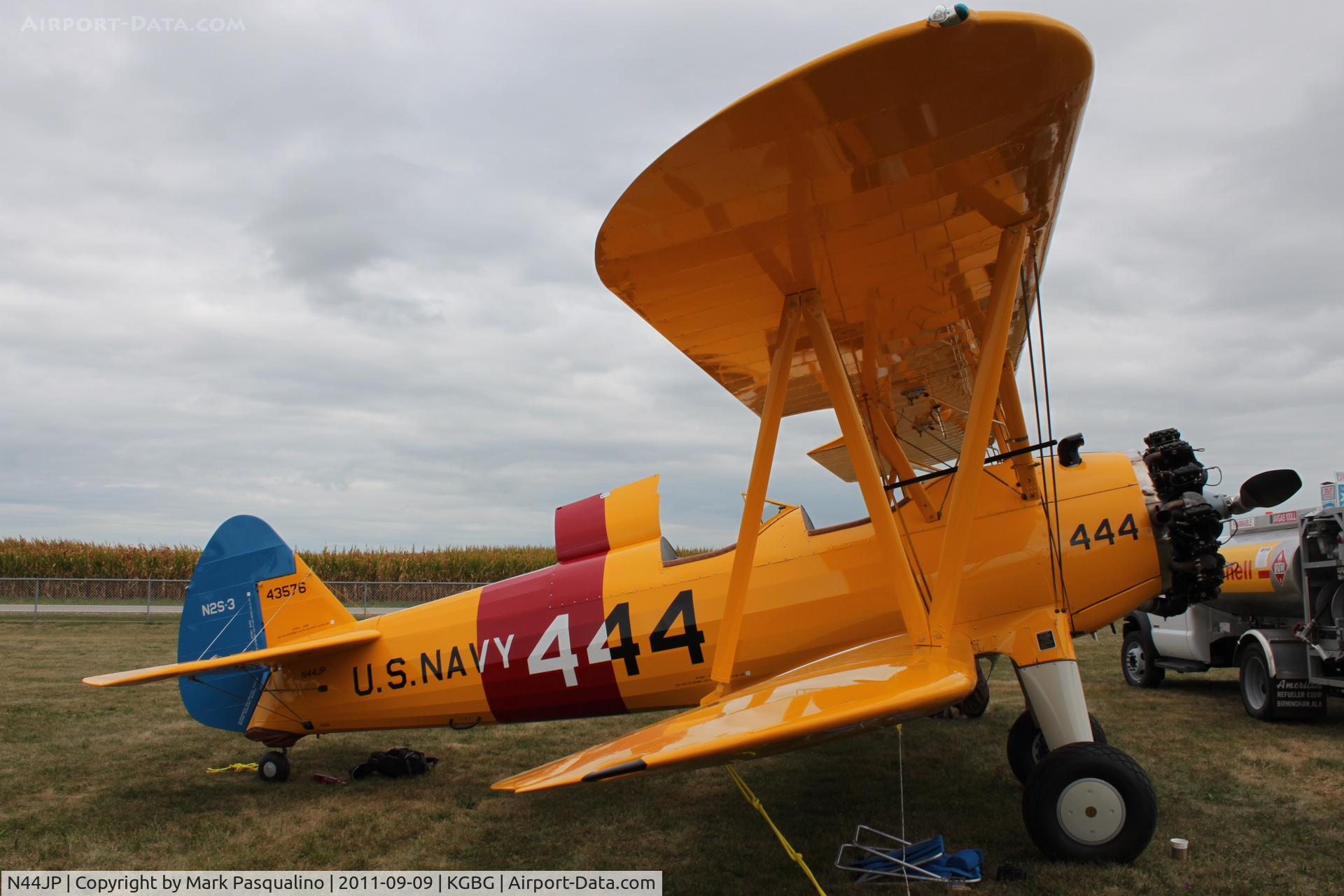N44JP, 1941 Boeing A75N1(PT17) C/N 75-8670, Stearman