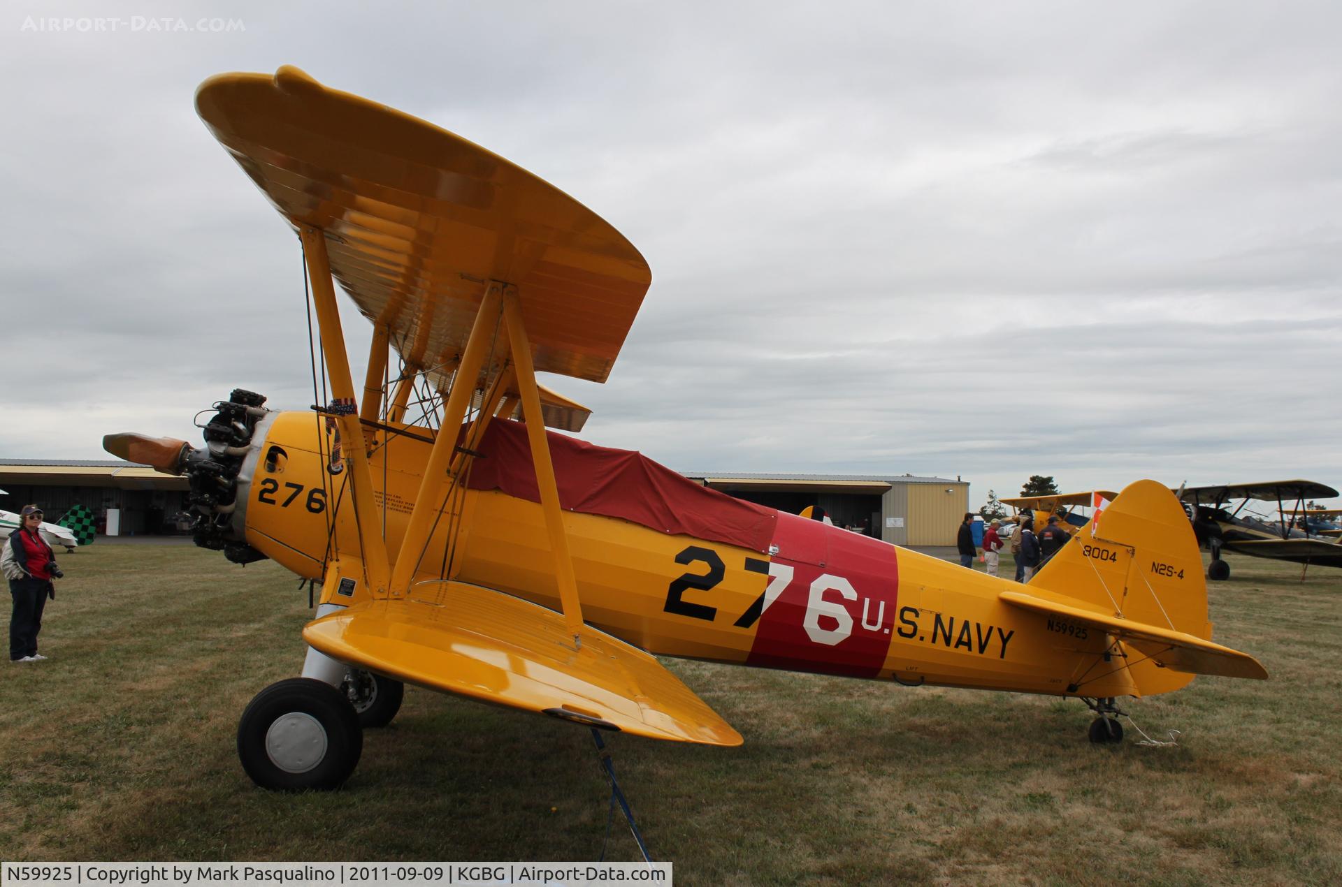 N59925, 1942 Boeing A75N1(PT17) C/N 75-3276, Stearman