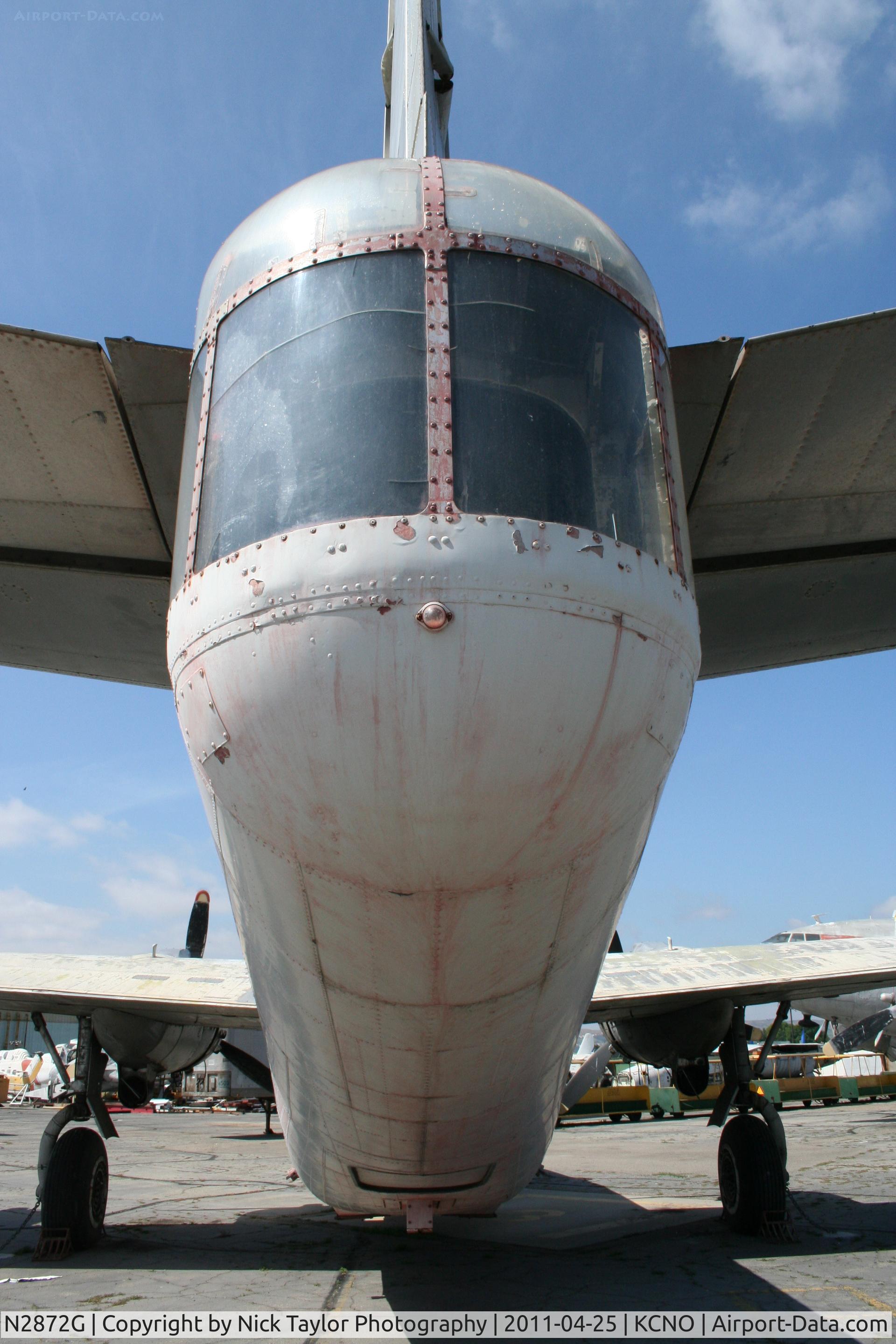 N2872G, 1945 Consolidated Vultee PB4Y-2 C/N 66300, Converted tail of Tanker 124