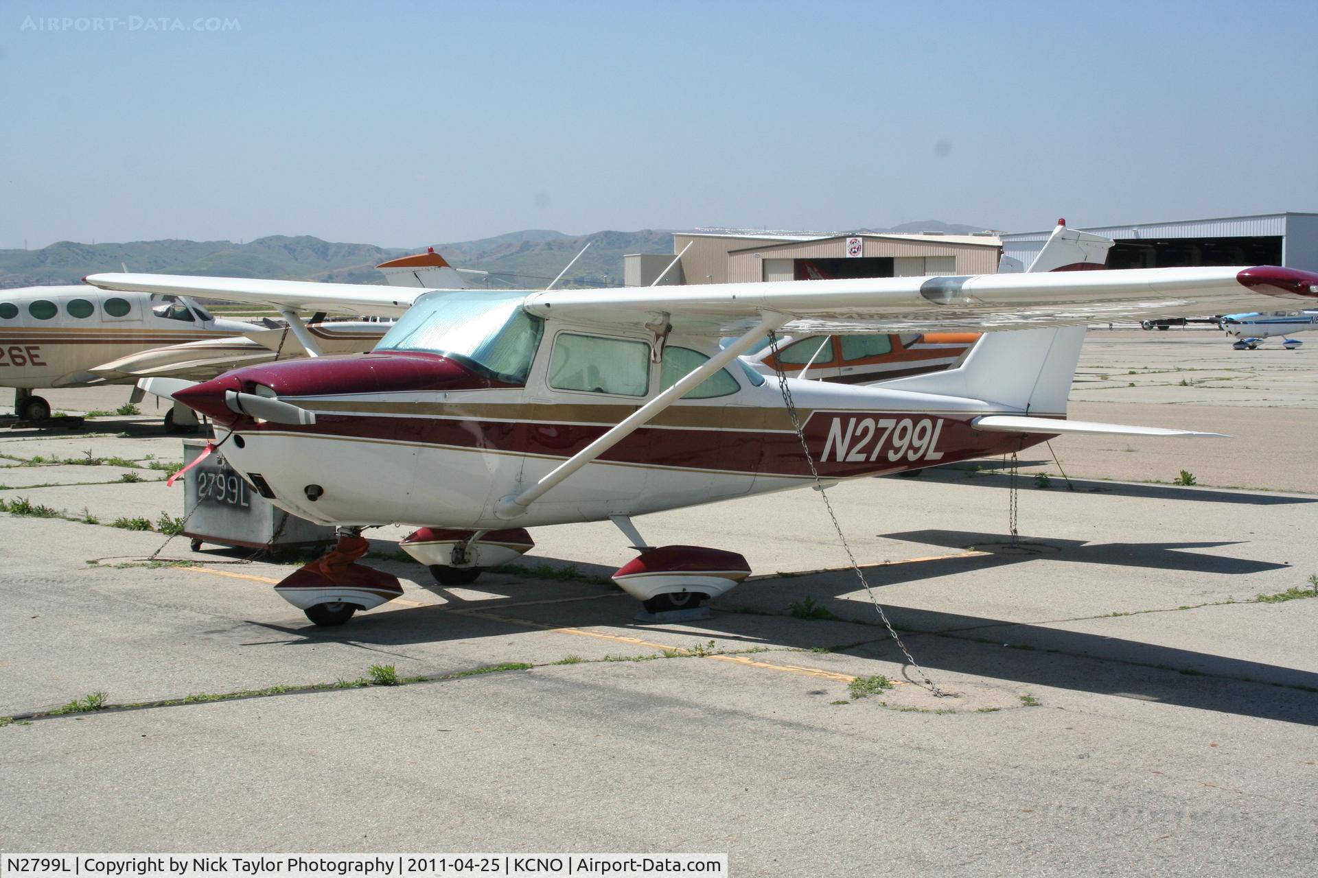 N2799L, 1967 Cessna 172H C/N 17255999, Parked at Chino