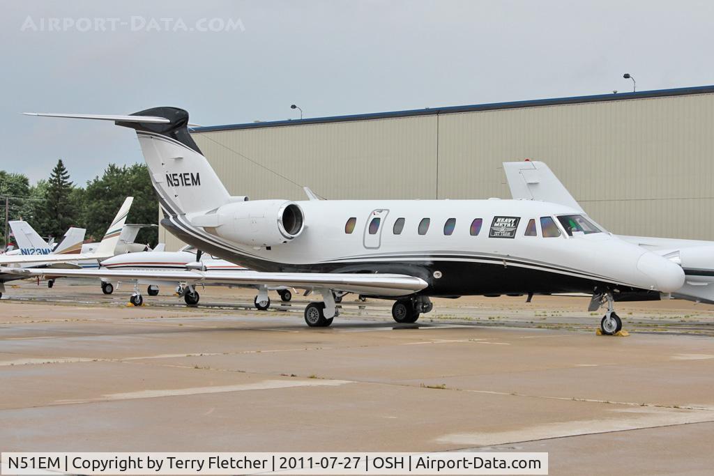 N51EM, 1984 Cessna 650 Citation III C/N 650-0030, At 2011 Oshkosh