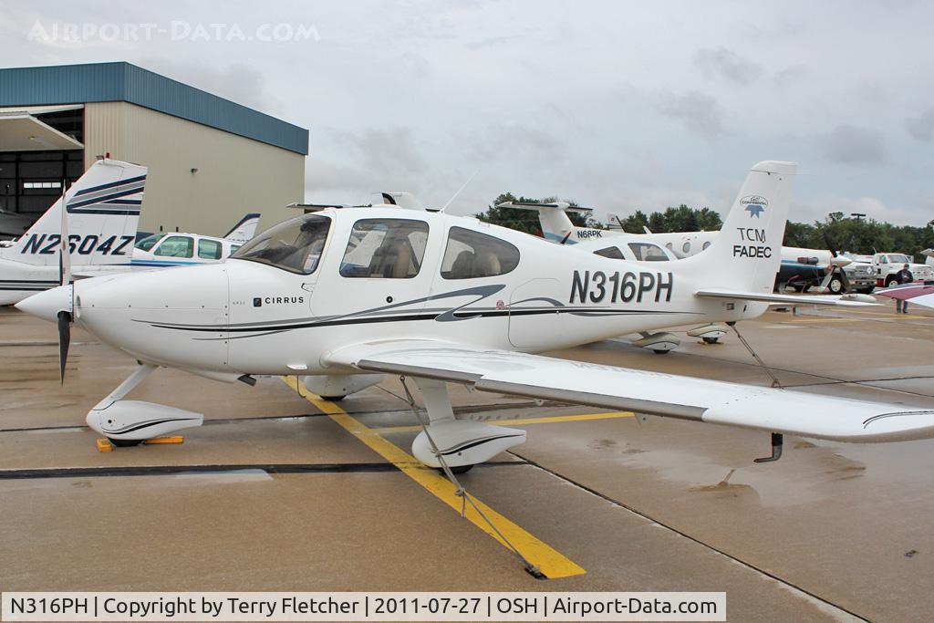 N316PH, 2004 Cirrus SR22 C/N 0891, At 2011 Oshkosh