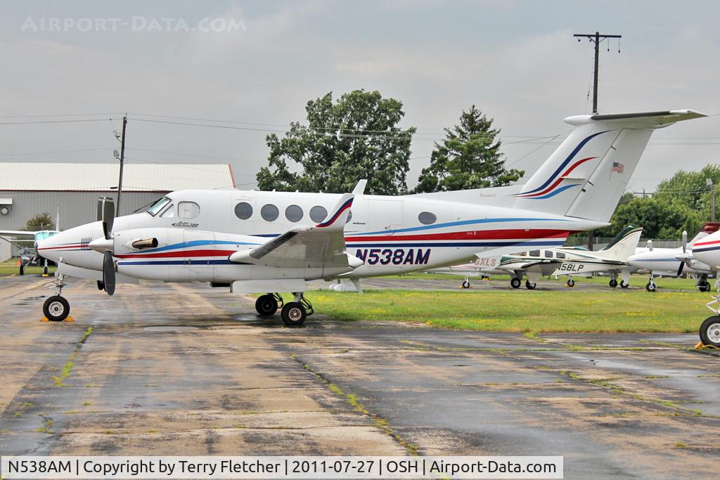 N538AM, 1986 Beech 300 Super King Air C/N FA-107, At 2011 Oshkosh