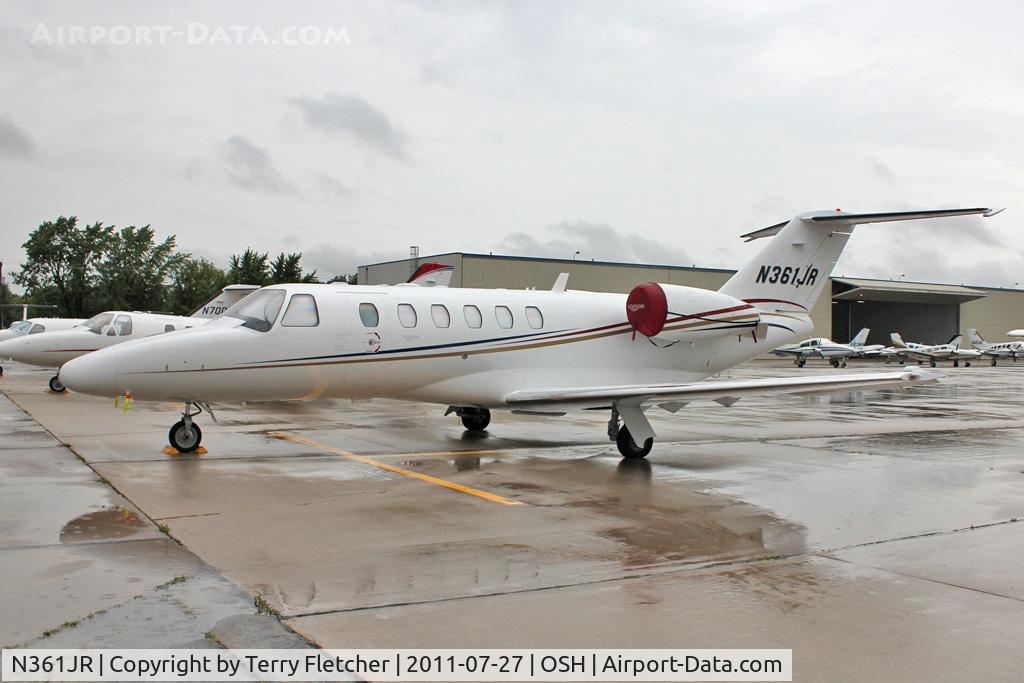 N361JR, 2007 Cessna 525A CitationJet CJ2+ C/N 525A0361, At 2011 Oshkosh