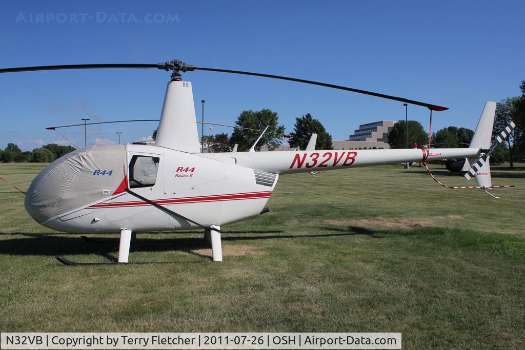 N32VB, 2005 Robinson R44 II C/N 10636, At 2011 Oshkosh