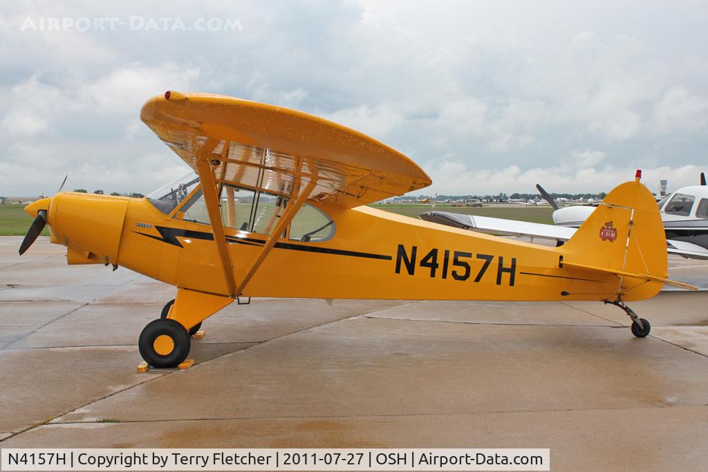 N4157H, 1993 Piper PA-18-150 Super Cub C/N 1809069, At 2011 Oshkosh