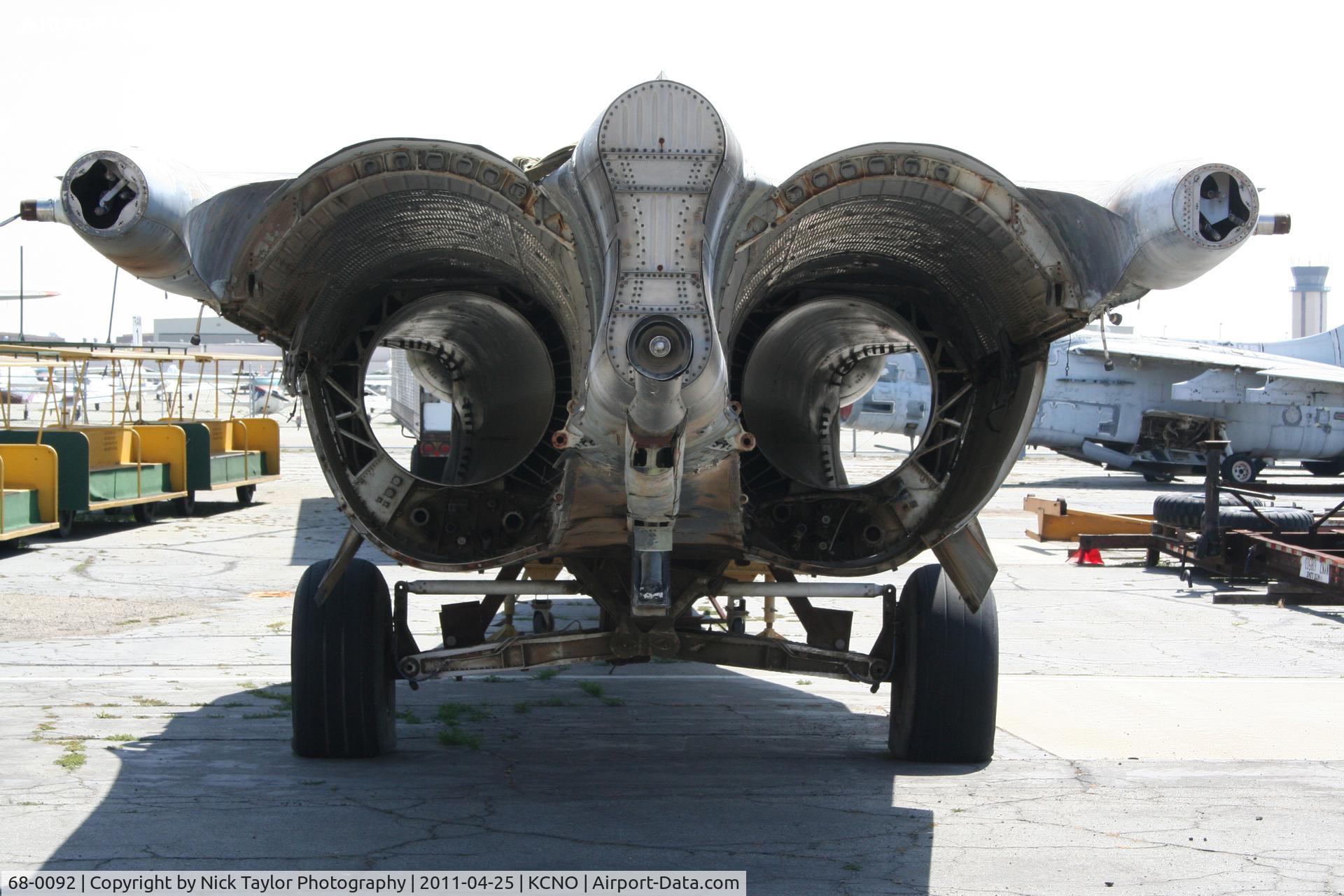 68-0092, 1968 General Dynamics F-111D Aardvark C/N A6-8, In the junkyard