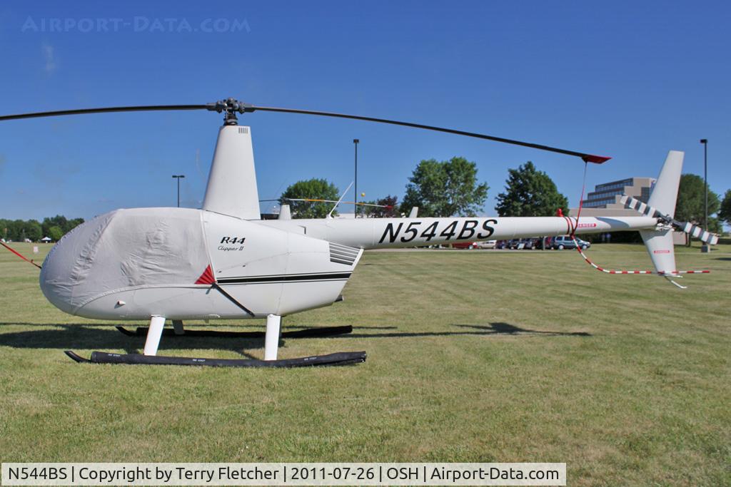 N544BS, 2003 Robinson R44 II C/N 10087, At 2011 Oshkosh