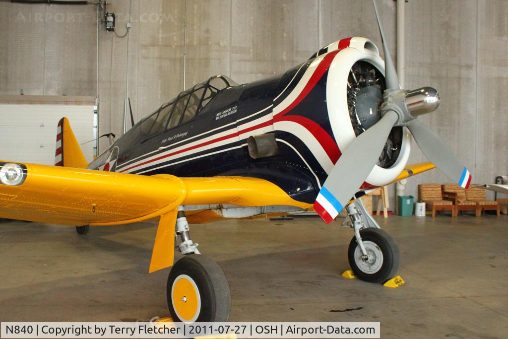 N840, 1940 North American P-64 C/N 68-3061, At 2011 Oshkosh