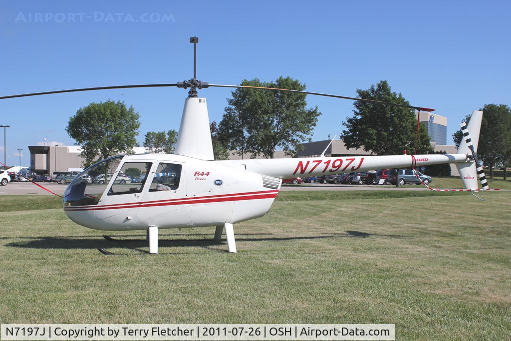 N7197J, 2001 Robinson R44 C/N 1059, at 2011 Oshkosh