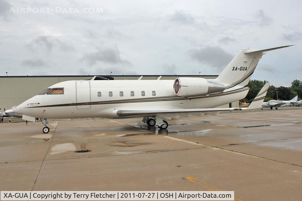 XA-GUA, Canadair Challenger 601-3A (CL-600-2B16) C/N 5076, at 2011 Oshkosh