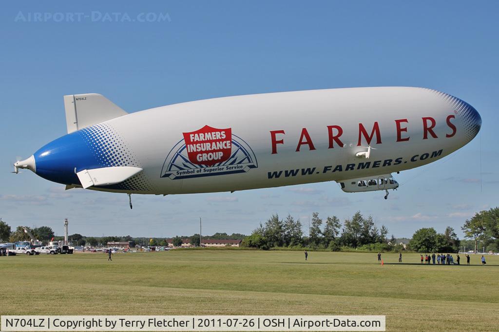 N704LZ, 2008 Zeppelin LZ N07-100 C/N 004, at 2011 Oshkosh