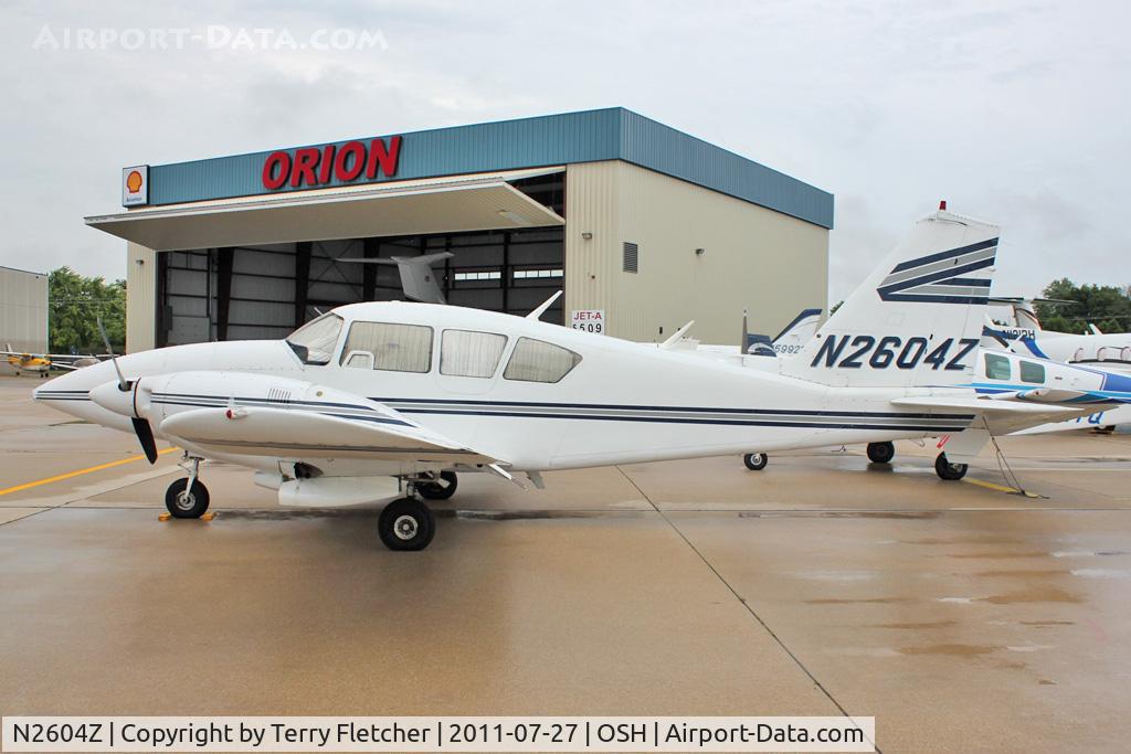N2604Z, 1981 Piper PA-23-250 C/N 27-8154012, at 2011 Oshkosh