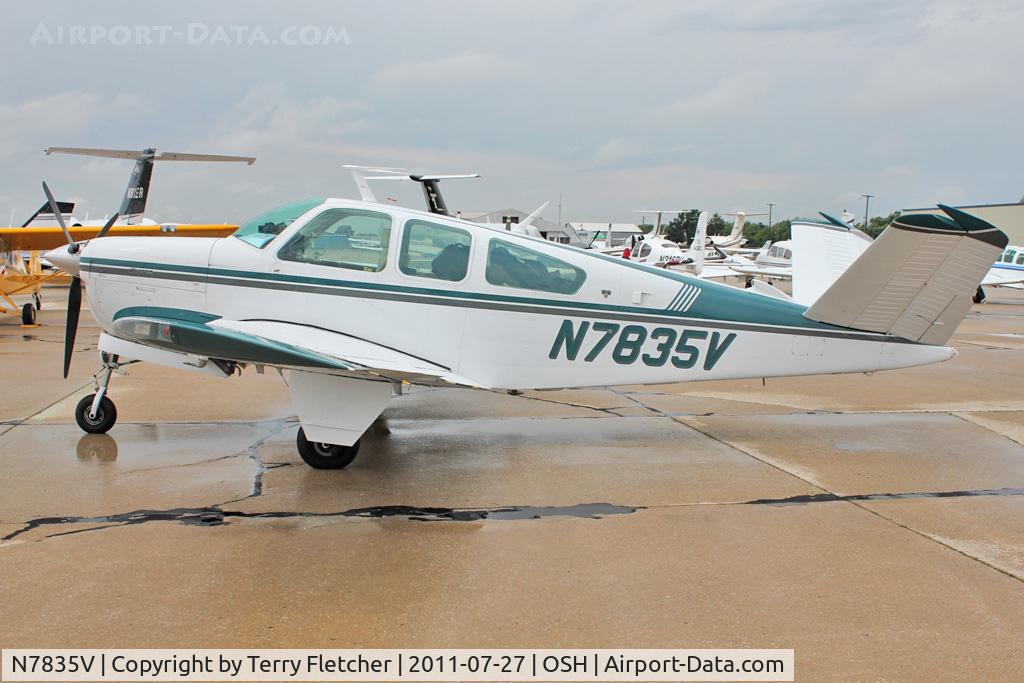 N7835V, 1978 Beech V35B Bonanza C/N D-10155, at 2011 Oshkosh
